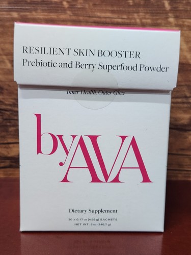 NEW: BY AVA RESILIENT SKIN BOOSTER - PREBIOTIC & BERRY SUPERFOOD POWDER - 30 PCS - Picture 2 of 7