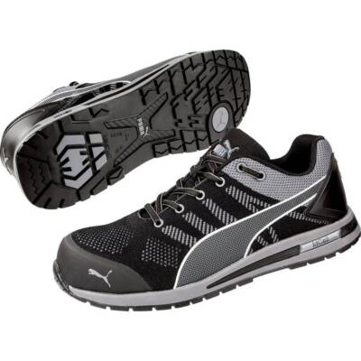 PUMA Elevate Knit Black Low 643160-44 ESD Sicherheitsschuh S1P Schuhgröße (EU):