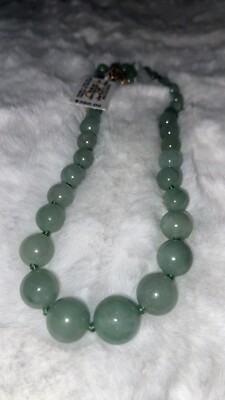 Neue Brücke Zuchtperlen Jade 14 Kt Halskette von Macy s - 16 