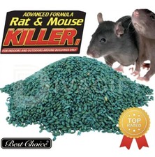 Rodent Poison Bait Killer Strong Rat & Mouse Bait  UK Free Fast Shipping
