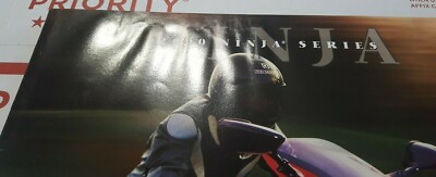 NOS Kawasaki 2000 Ninja Series Original Dealer Brochure 9969-2647