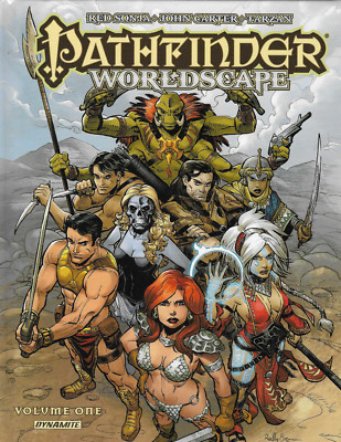 Pathfinder Worldscape Volume One / 2017 Red Sonja John Carter of Mars Tarzan