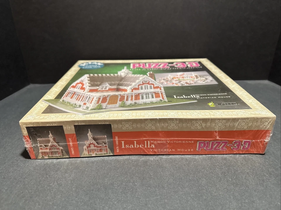 Wrebbit Puzz 3D Isabella Victorian House Dimensional Jigsaw 3D Puzzle New Sealed - Image 2 of 4