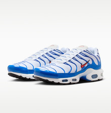 NIKE Air Max Plus DM0032-107 White Signal Blue Old Royal Team Orange