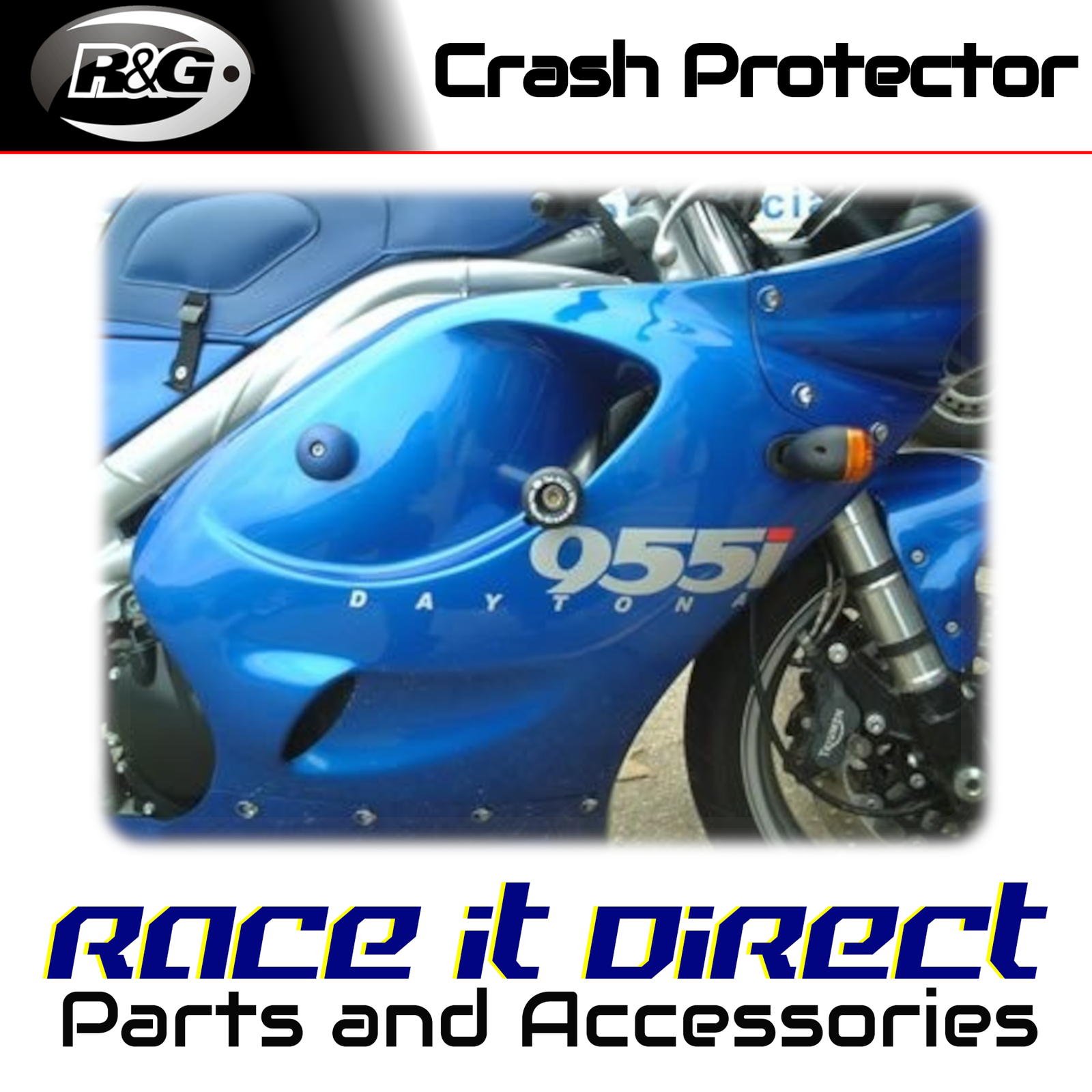 Crash Protectors for Triumph 595 1997-2006 R&G