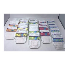 Lot of 29 unused Luvs Newborn diapers featuring a Blue's Clues design 5 Colors