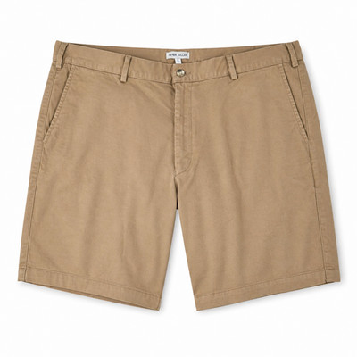 Peter Millar Shorts Herren W40 hellbraun Krone Pima Baumwolle Stretch Chino Golf MS23B05