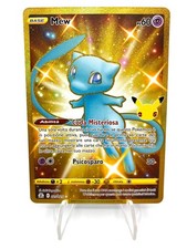 Carta Pokemon Mew Shiny 025/025 25th Anniversary Set Gran Festa Italiano NM Gold