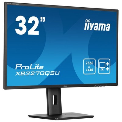 Iiyama XB3270QSU-B1 ProLite Monitor PC 31,5'' IPS QHD 2560x1440 100Hz 3ms Hub US