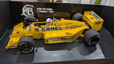 Minichamps Lotus 99T Honda S. Nakajima 1987 1/18 Camel 180870011