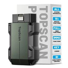 2025 TOPDON TopScan PRO Universal Car Key Programmer Tool – Code & Pin Reader