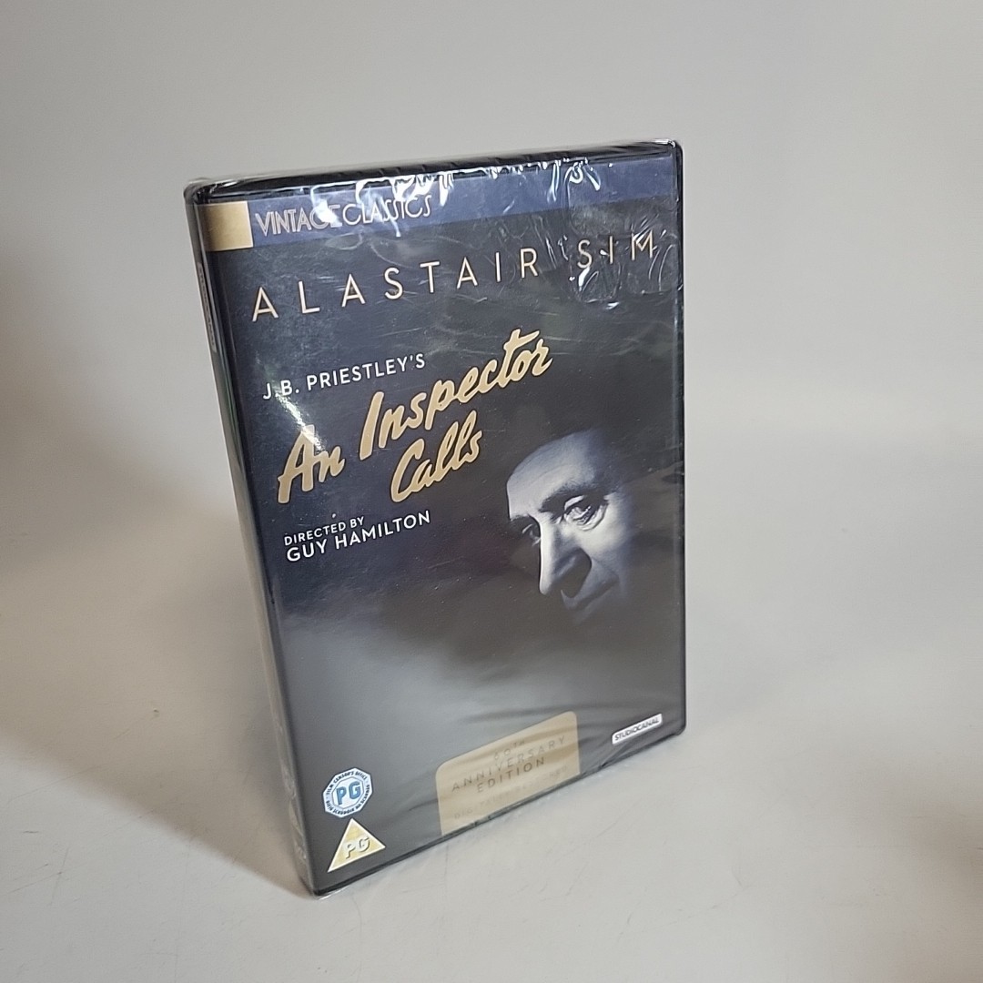 An Inspector Calls 1954 DVD Alastair Sim New Sealed Region 2 British Classic