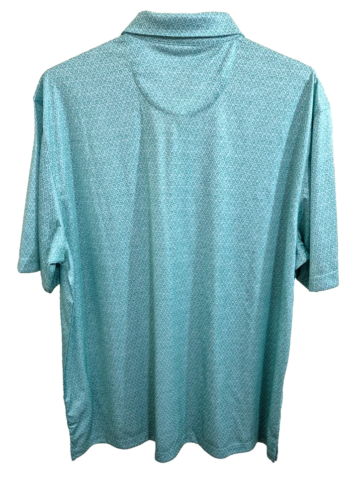 Camisa polo Greg Norman ML75 para hombre 👕 talla XL verde claro manga corta nueva con etiquetas Foto 4 de 4