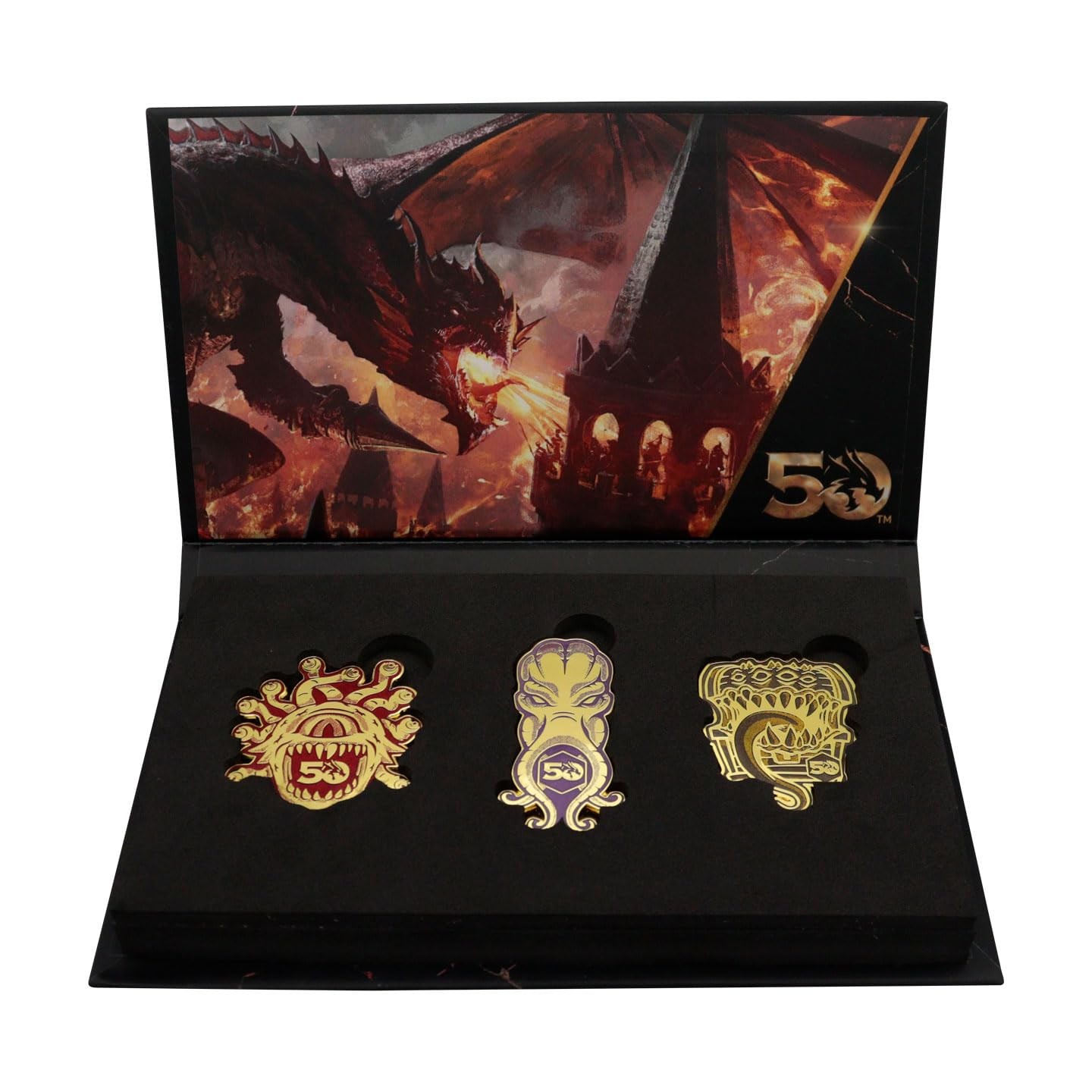 Dungeons & Dragons Ansteck-Pins 3er-Set 50th Anniv ACC NUOVO