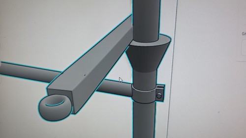 O Gauge royal flag poles 3d printed Unpainted - Picture 4 of 8