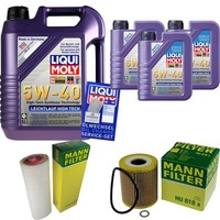 Inspektionspaket 8L Liqui Moly 5W-40 FüR BMW 5Er Touring E39 530D 525D X5 E53