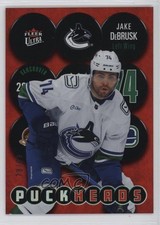 2024-25 Upper Deck Fleer Ultra Puckheads Red 78/99 Jake DeBrusk #PH-9 og2