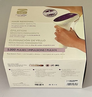 #ad SUMMER’S COMING HAIR REMOVAL SILK’N FLASH amp; GO DEVICE NEW NEVER USED ORIG BOX $40.00