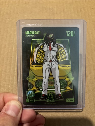Marverati Glow Bo Jackson Battle Arena Battle Foil First Edition