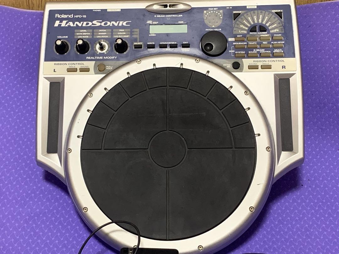 Roland HandSonic HPD-15 デジタルパーカッション Roland HPD-15 HandSonic Percussion Multi-Pad for sale online