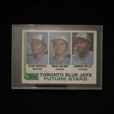 1982 Topps Toronto Blue Jays Future Stars #203 Barfield Milner Wells