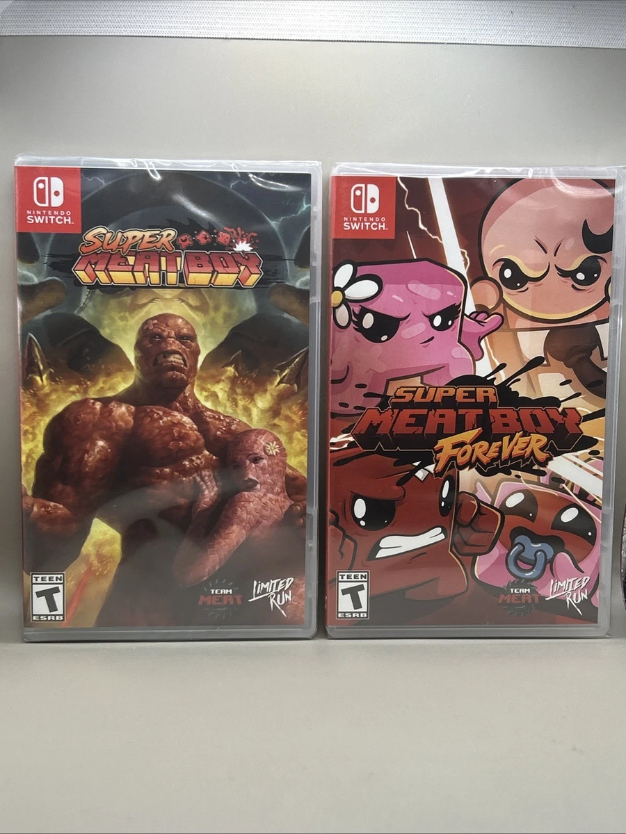 SUPER MEAT BOY Forever Collector's + Card #373 Edition Switch Mint