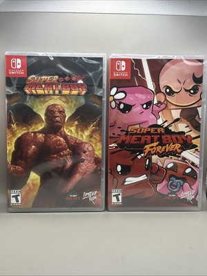 Super Meat Boy & Super Meat Boy Forever- Nintendo Switch  Limited Run Games LRG