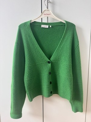 Rich & Royal Strickjacke Damen Cardigan Jacke Gr. S Grün #mmftunv