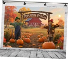 Fall Thanksgiving Backdrop Pumpkin Patch Backdrops Autumn Harvest 7x5FT