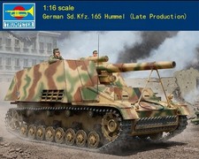 Trumpeter 00953 1/16 German Sd.Kfz.165 Hummel Late Production Model Kit