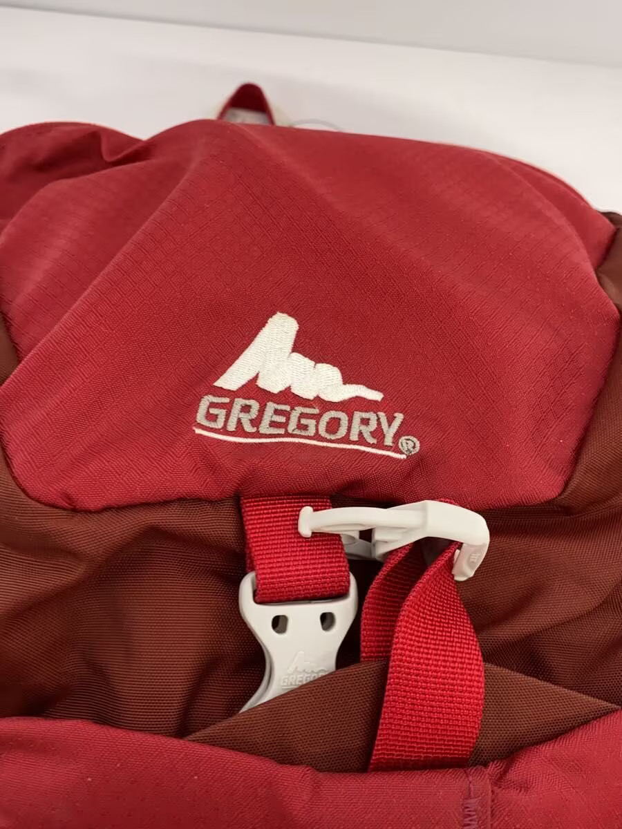 GREGORY Nylon Backpack, Red, Solid Color - image 5