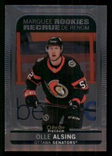 2021-22 O-Pee-Chee Platinum #256 Olle Alsing RC