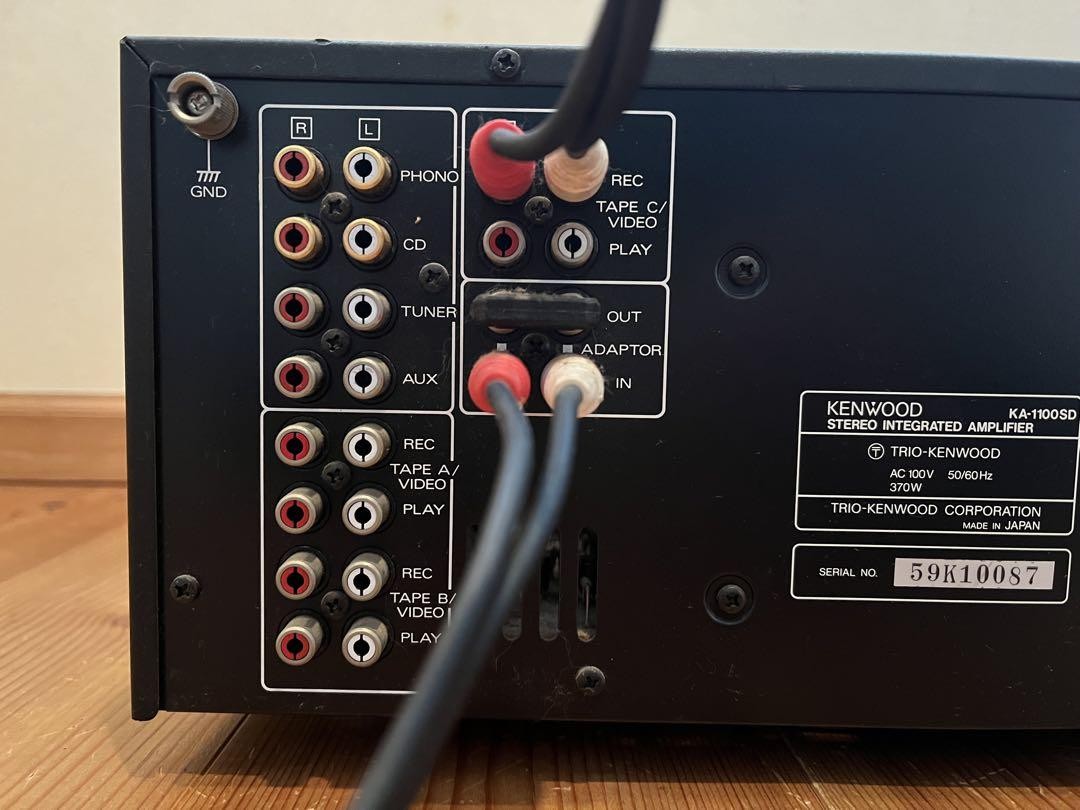 KENWOOD プリメインアンプKA-1100SD ケンウッド KENWOOD KA-1100 SD プリメインアンプ