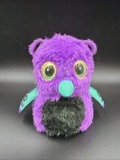 Spin Master Hatchimals Purple Teal, Black Belly WORKS Good Condition