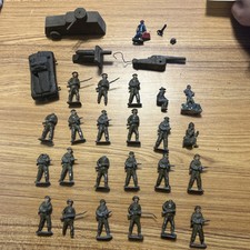 Metal Toy Soldiers Lot - Britain - 1920s