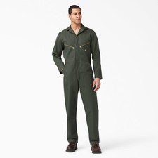 Dickies Men's 48799 M dium short Deluxe Blend Long Sleeve Mechanic Coveralls