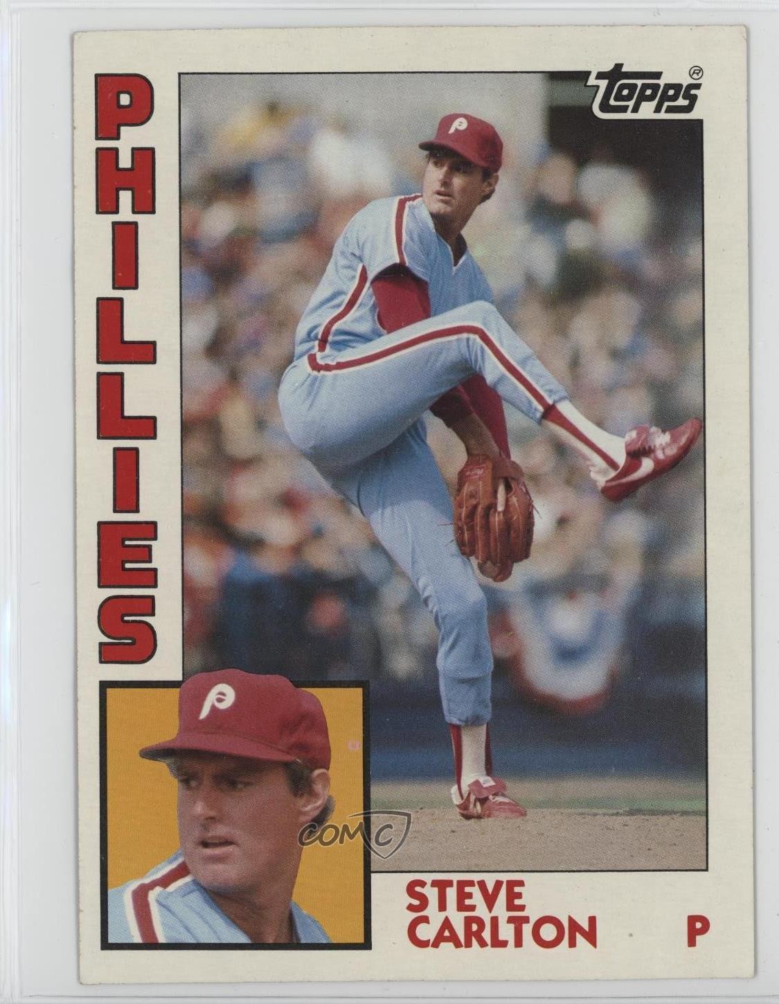 1984 Topps Super Steve Carlton Cal Ripken Jr ( Back) #16 HOF 1g4
