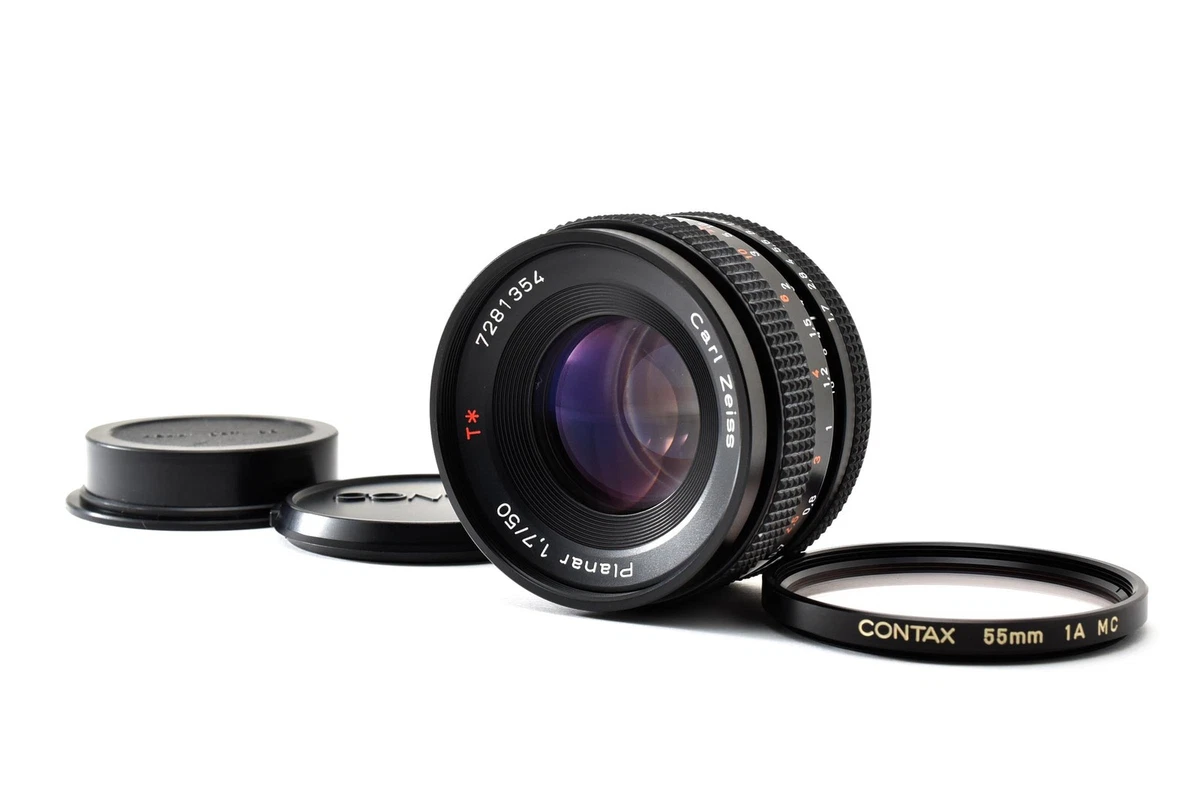 ★美品★Carl Zeiss Planar 50mm F1.7 T* MMJ ZEISS Planar T* Camera Lenses 50mm Focal f/1.7 Maximum Aperture