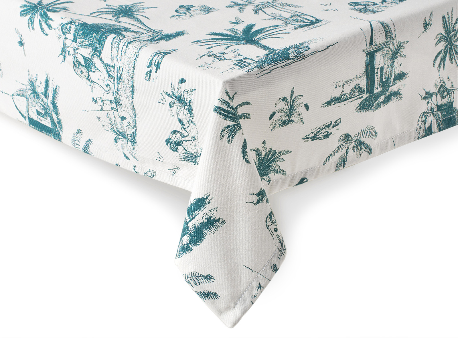 H&H Tovaglia Indian Summer Cotone/Poliestere Cm 140X180