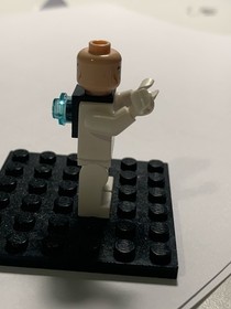 LEGO marvel space iron man mini figure white suit sh229 76049 genuine