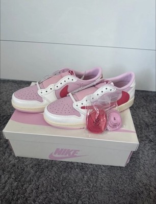 Jordan 1 Low x Travis Scott Tropical Pink 43 | NEU