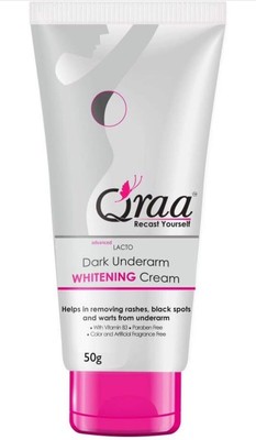 Qraa Advanced Lacto Dark Achselaufhellende Creme - 50 Gramm