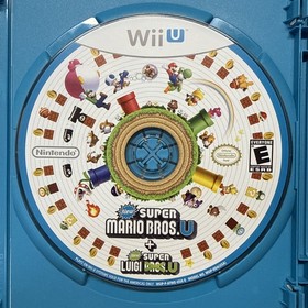 Wii U New Super Mario Bros. U + New Super Luigi U Tested Excellent Condition