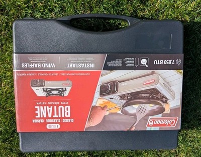 New Sealed Coleman Classic Single Burner Butane Stove With Case | eBay