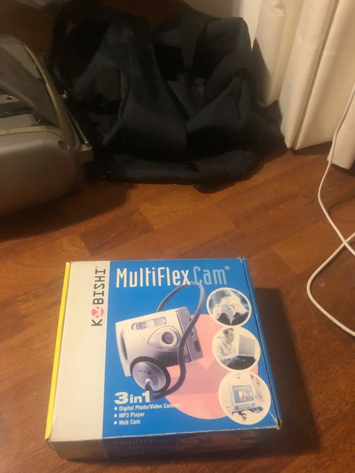 kobishi multiflex Cam 3 in 1 Digital Kamera Video Camera mp3 und webCam in einem