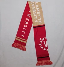 WILLIAMETTE UNIVERSITY BEARCATS Ruffneck 60" Acrylic College Scarf