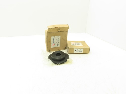 Pignone catena a rulli finitura foro S40 B 30H 30 denti #40 1-1/4"ID lotto di 2 - Foto 11 di 11