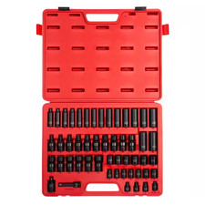 3/8 In. Drive Metric Impact Socket Set 51-Piece 