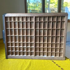 Vintage Ludlow Letterpress Tray Printers Tray #150