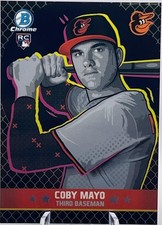 2025 Bowman Chrome Ascensions Coby Mayo Case Hit SSP SP RC BOOKEND 01/10